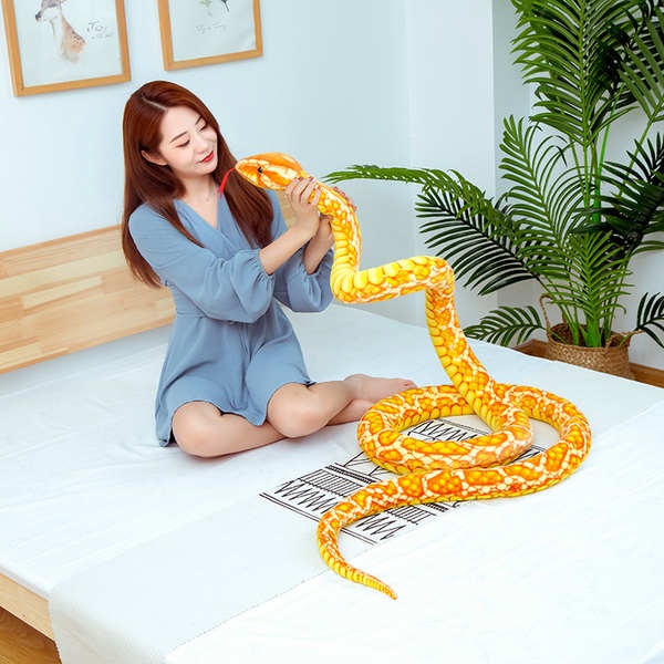 Thú Nhồi Bông Hình Con Rắn Sáng Tạo
