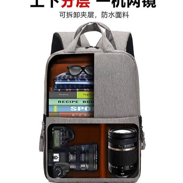Balo Đựng Máy Ảnh Kỹ Thuật Số Chống Thấm Nước Cho Canon Nikon Sony SLR