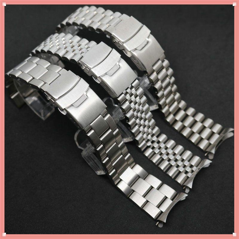 Dây Đeo Bằng Thép Thay Thế Cho Đồng Hồ SEIKO Band SEIKO No... Vòng Tay 5 Lớp Màu Xanh Lá Cây SRPD63K1 skx007 009 Bằng Thép Không Gỉ 0316