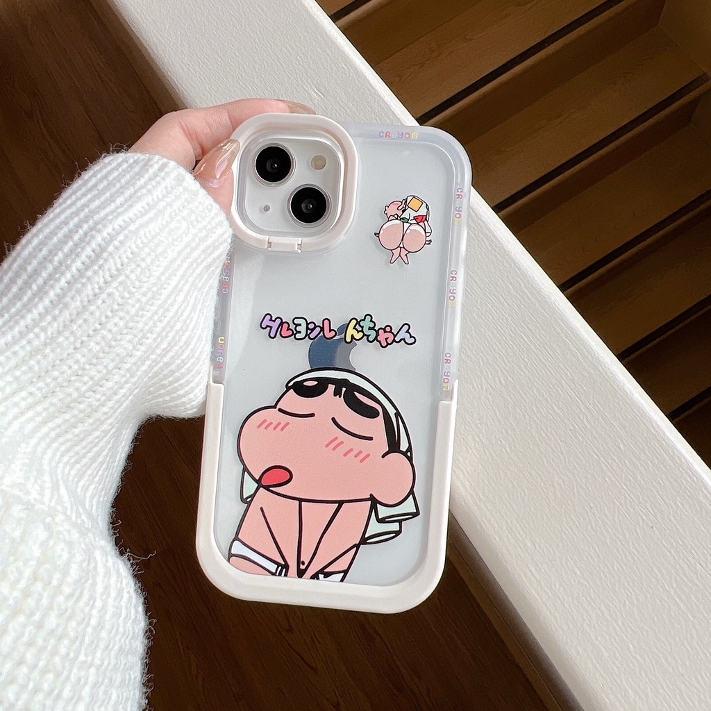 Ốp Lưng Bé Shin Ngộ Nghĩnh Nhiều Mẫu Mã Cho Điện Thoại iPhone 14 / 13 / 12 / 11 / X