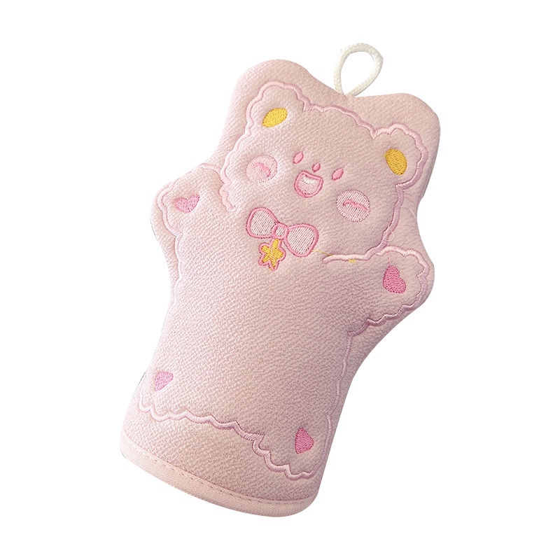 Găng tay đi tắm Kiểu Hoạt Hình Dễ Thương Tiện Dụng Cho Gia Đình