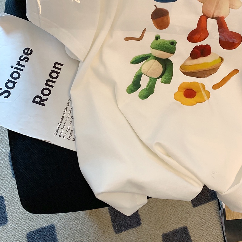 NRVP Áo Thun 100% Cotton Tay NgắN Plus Size Cho Nam Và Nữ