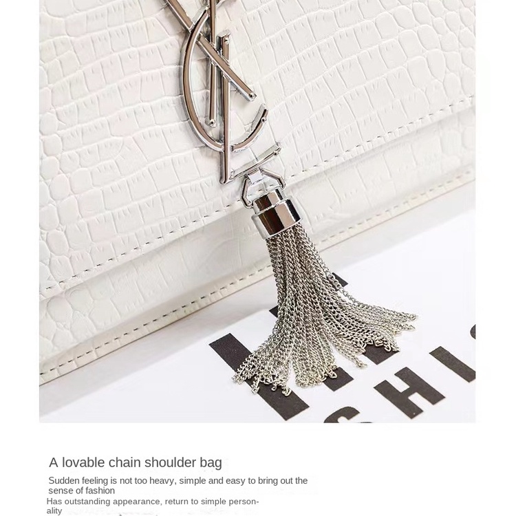 Túi Đeo Chéo Giả Da Cá Sấu Thời Trang Hàn Cho Nữ