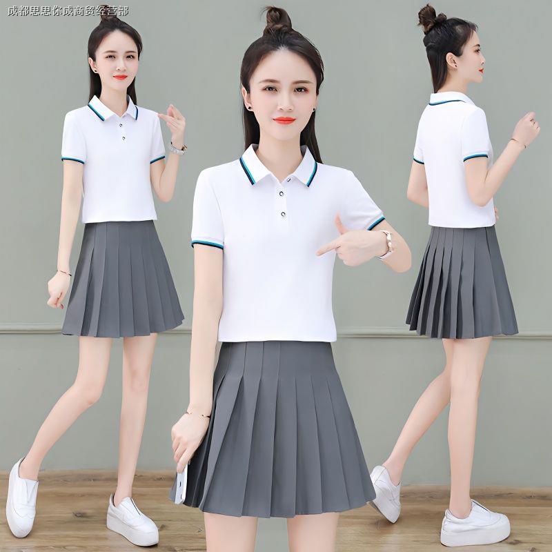 Áo Thun Đồng Phục Cotton Tay Ngắn Xếp Ly Bán Chạy Cho Giáo Viên Mẫu Giáo / Nhà Trẻ / Sân Vườn Mùa Hè