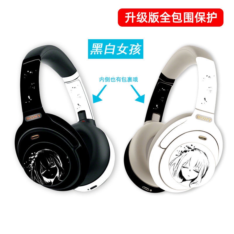 Miếng Dán Bọt Biển Họa Tiết Ngôi Sao Cho Tai Nghe Sony Wh1000xm3 XM4