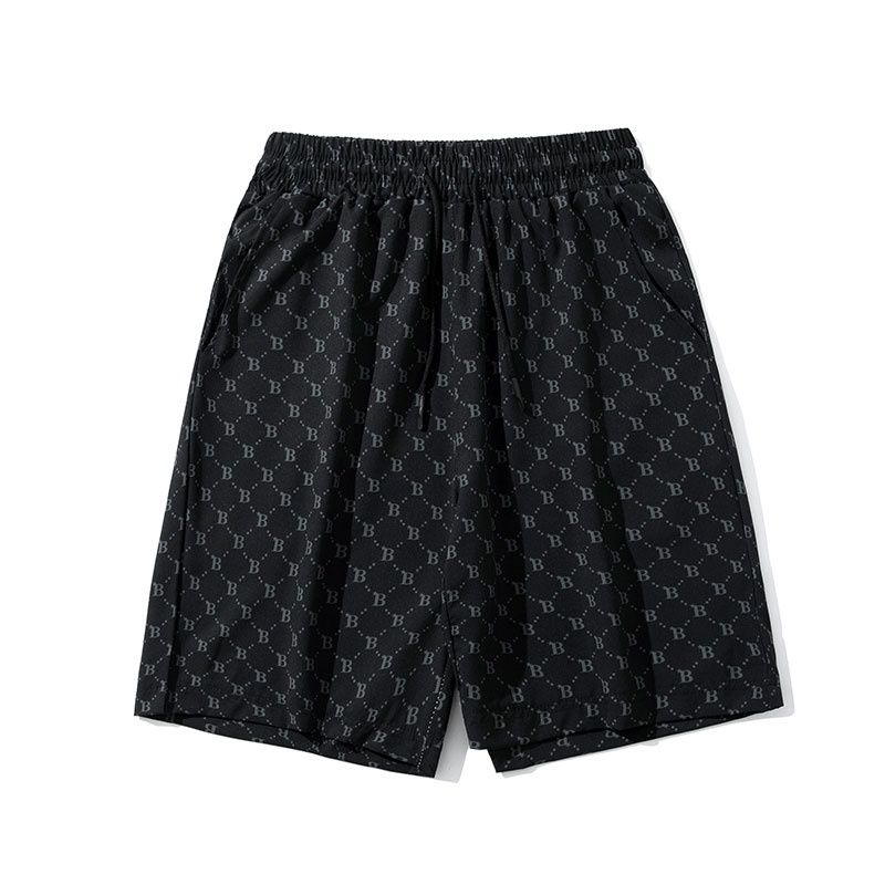 Quần Short Thể Thao Dáng Suông In Họa Tiết Cá Tính Thời Trang Phong Cách Hàn Quốc Cho Nam