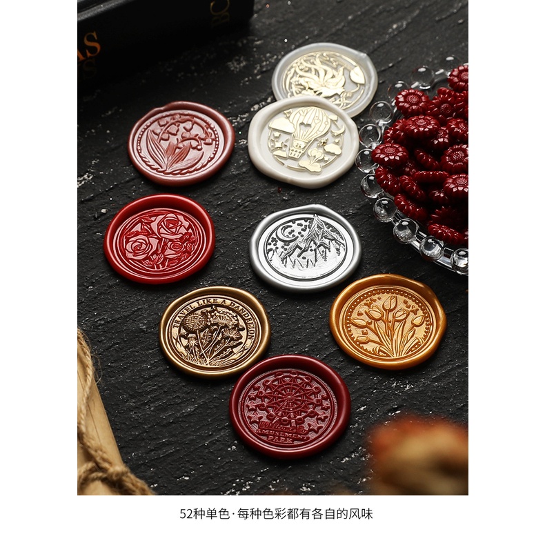 Sáp Đóng Dấu Niêm Phong Bao Bì Thư 95 Màu Sắc Hoa Hướng Dương / Hoa Hướng Dương