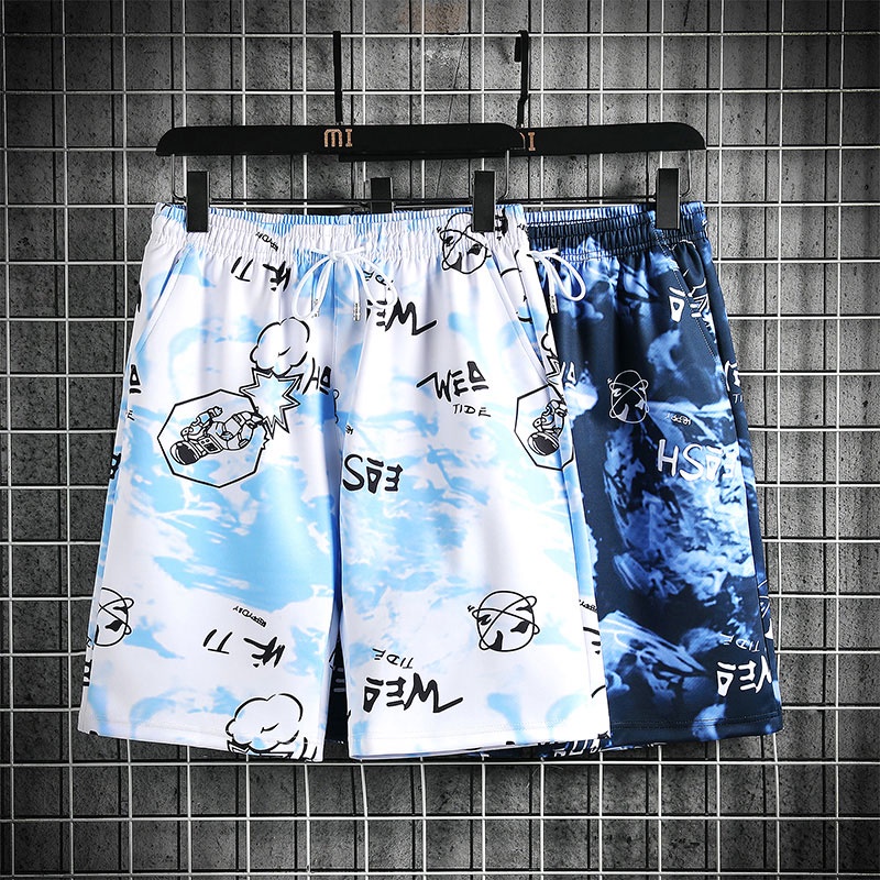 Quần Short Nam Thoáng Khí Mau Khô Thời Trang Mùa Hè Mới