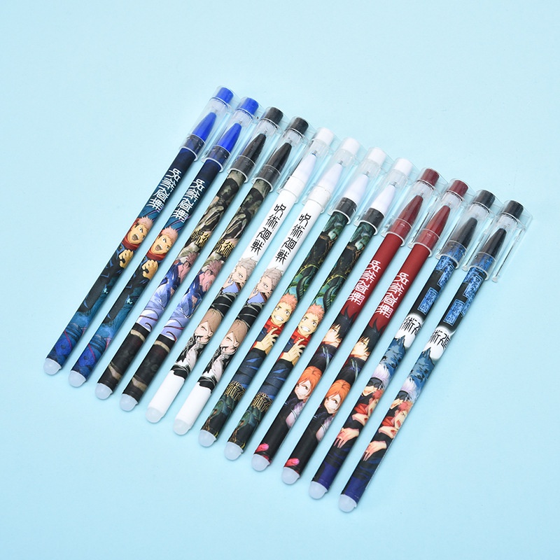 Bút Bi Viết Anime Bút Bi Jujutsu Kaisen - Bút Bi Nước Học Sinh, Sinh Viên Văn Phòng Mực Đen