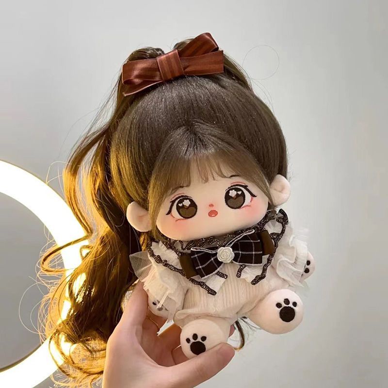 Thú Nhồi Bông Cotton 20cm Dễ Thương Cho Bé Gái
