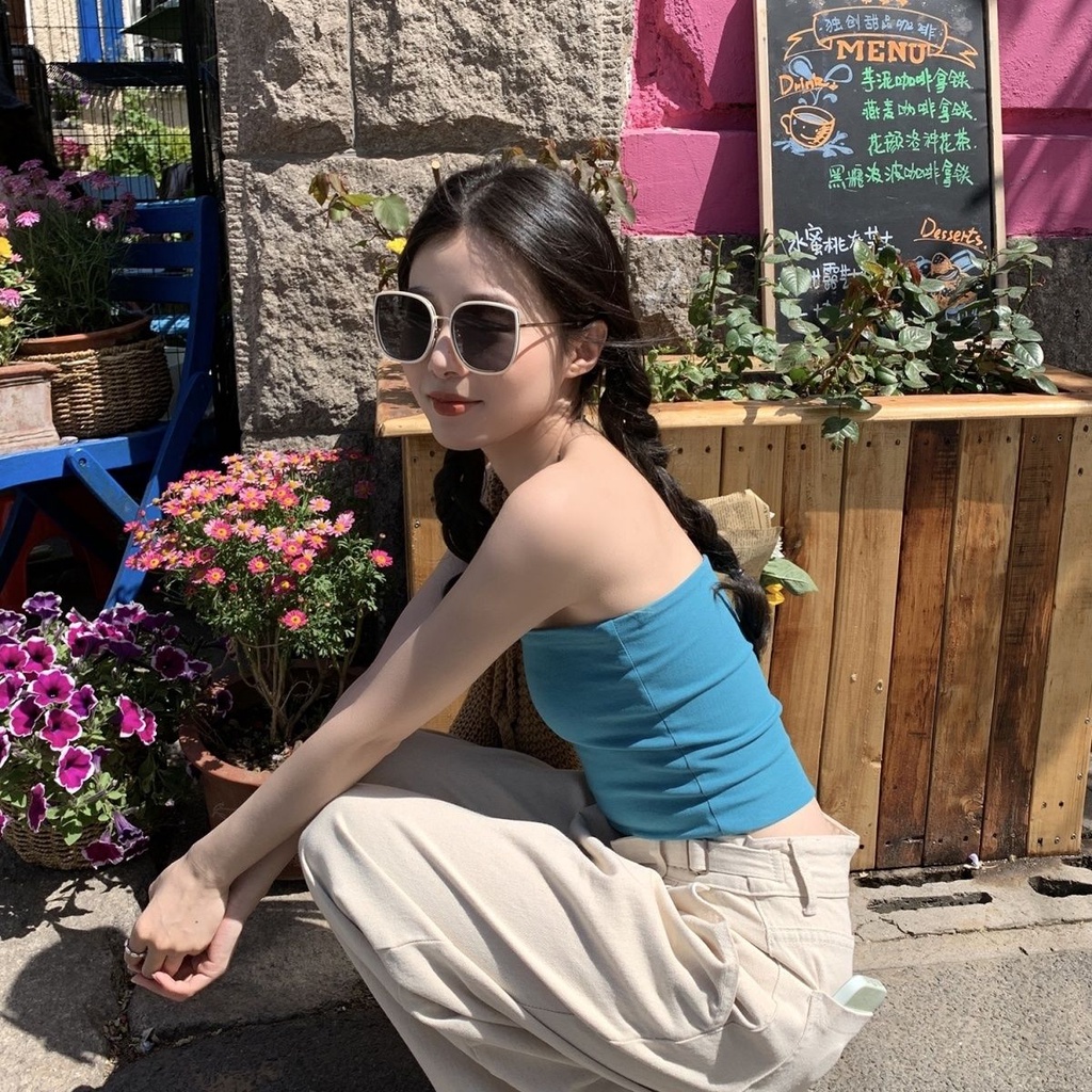 Kính Mát Thời Trang Đường Phố Chống Tia Cực Tím Phong Cách Mới Nhất 2023 Dành Cho Bạn Nữ