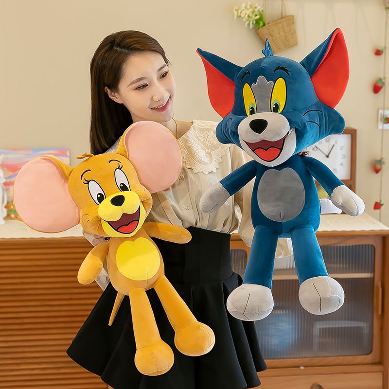 Thú Nhồi Bông Hình Tom Và Jerry Dễ Thương
