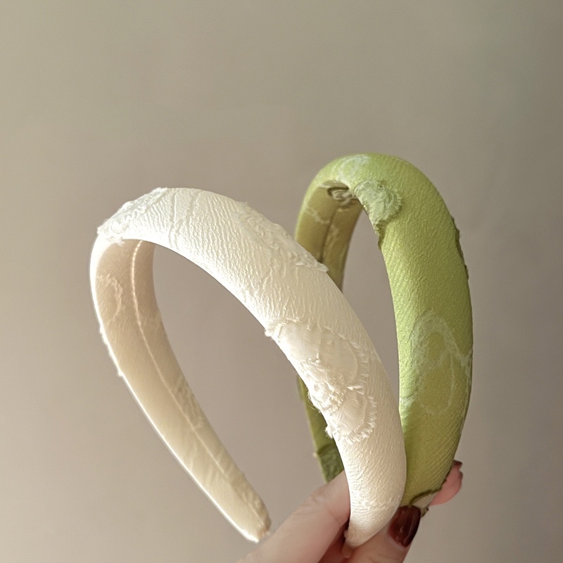 Hoa Lãng Mạn ~ Băng Đô Vải jacquard Nhẹ Và Thiết Kế Đầu Lâu Cổ Tích Mới