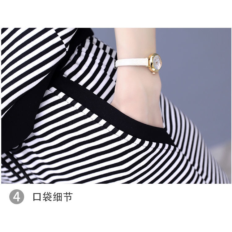 Set Áo Váy Kẻ Sọc Phong Cách Châu Âu Thời Trang Mùa Hè 2023