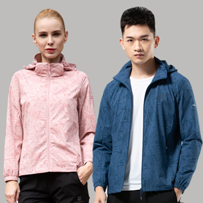 Áo Khoác Gió Mỏng Chống Gió / Chống Thấm Nước / Chống Gió Họa Tiết Rằn Ri Thời Trang Cho Cặp Đôi