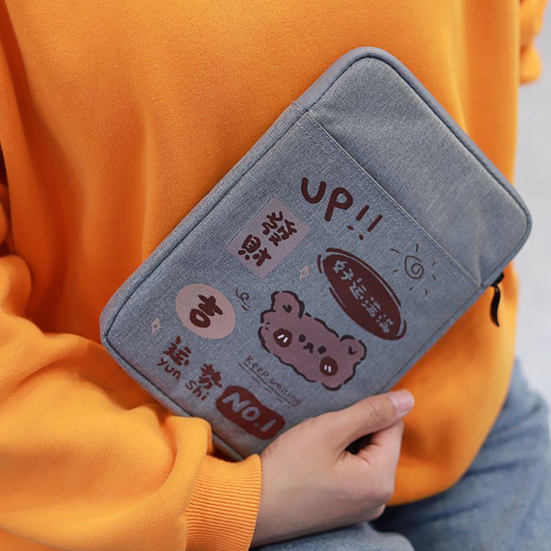 Túi Đựng Máy Tính Bảng Bằng Vải Mềm Chống Rơi Cho iPad Mini 1 2 3 4 8 Inch 10 Inch Air 1 2