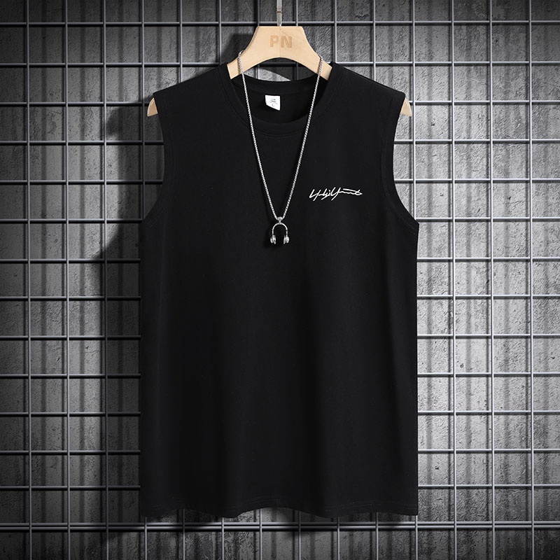 Áo Thun Ba Lỗ In Chữ Nhanh Khô Thời Trang Mùa Hè Dành Cho Nam