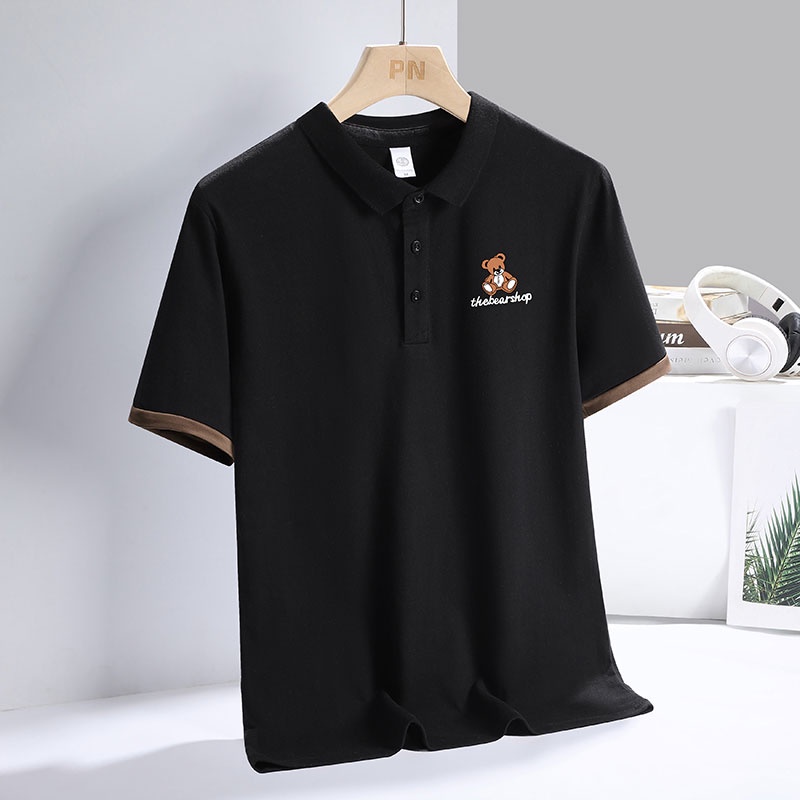 Áo polo Tay Ngắn Dáng Ôm Phong Cách Hàn Quốc Thời Trang Mùa Hè Hàng Mới