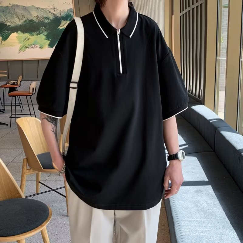 Áo Thun POLO Không Tay Thời Trang Mùa Hè 2023In Dễ Phối Đồ