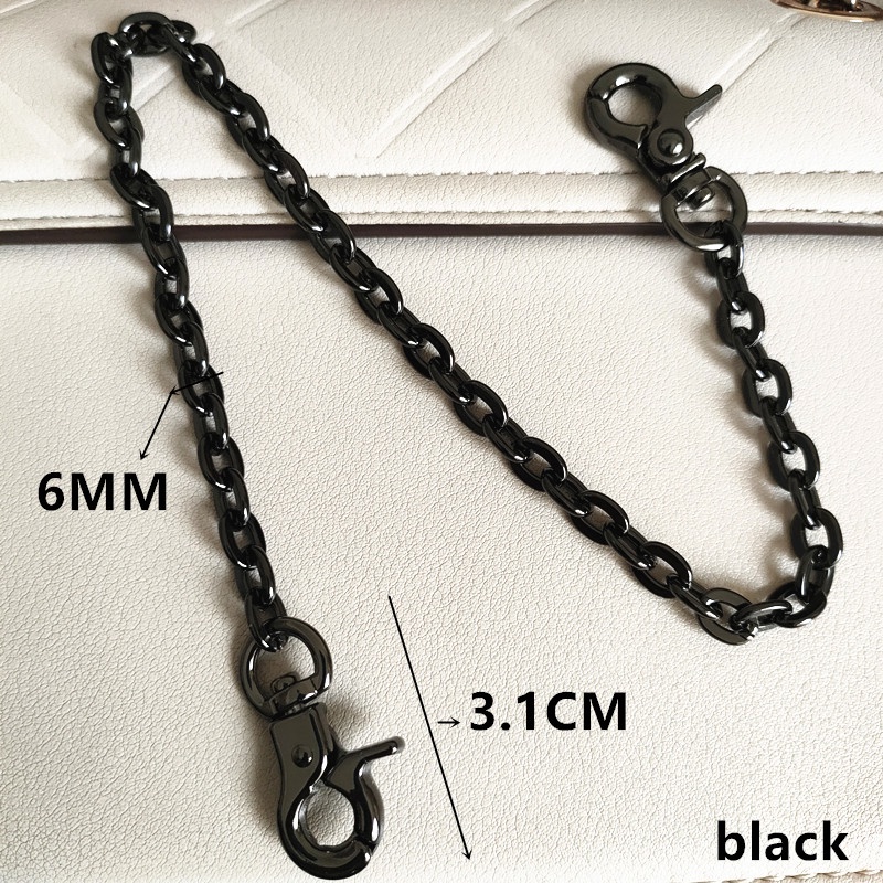 Dây Xích Kim Loại 6MM Hình Chữ O Gắn Túi Xách Thời Trang Cao Cấp