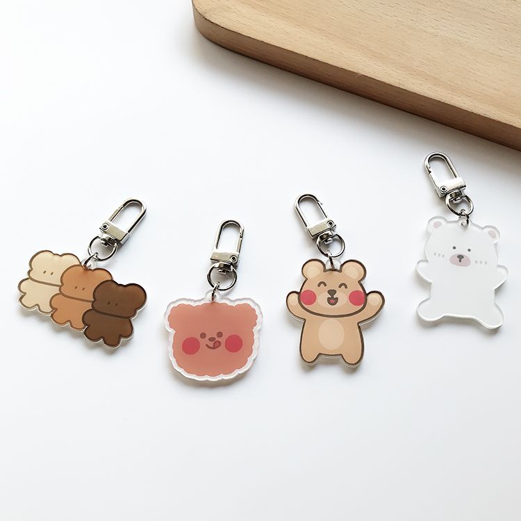 Vỏ Bọc Hộp Sạc Tai Nghe airpods Hình Gấu Hoạt Hình Phong Cách Hàn Quốc Dễ Thương