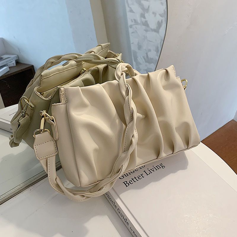 Túi Xách Đám Mây Nhỏ Gấp Gọn Đơn Giản Thời Trang Cao Cấp Phong Cách Mới Dễ Phối Đồ Cho Nữ