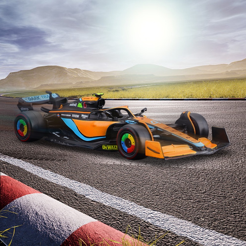 Bburago Xe 2022 F1 McLaren MCL36 Tỉ Lệ 1: 43 #4 Phụ Kiện Chuyên Dụng Dành Cho Lando Norriss #3Daniel Mô Hình Xe Đua Công Thức Ricciardo Bằng Hợp Kim