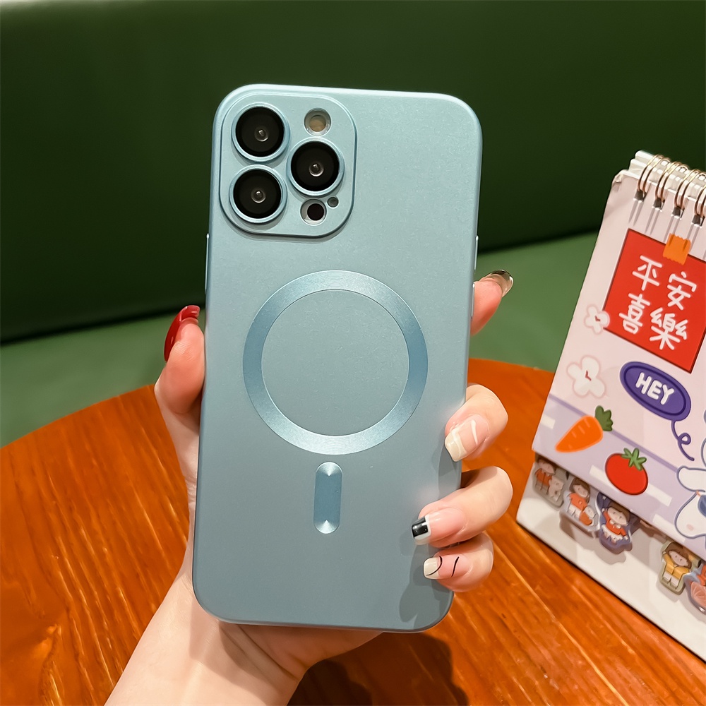 Ốp Điện Thoại Từ Tính Chống Rơi Cho iPhone 11 14 11Promax 14Pro 12 13Pro