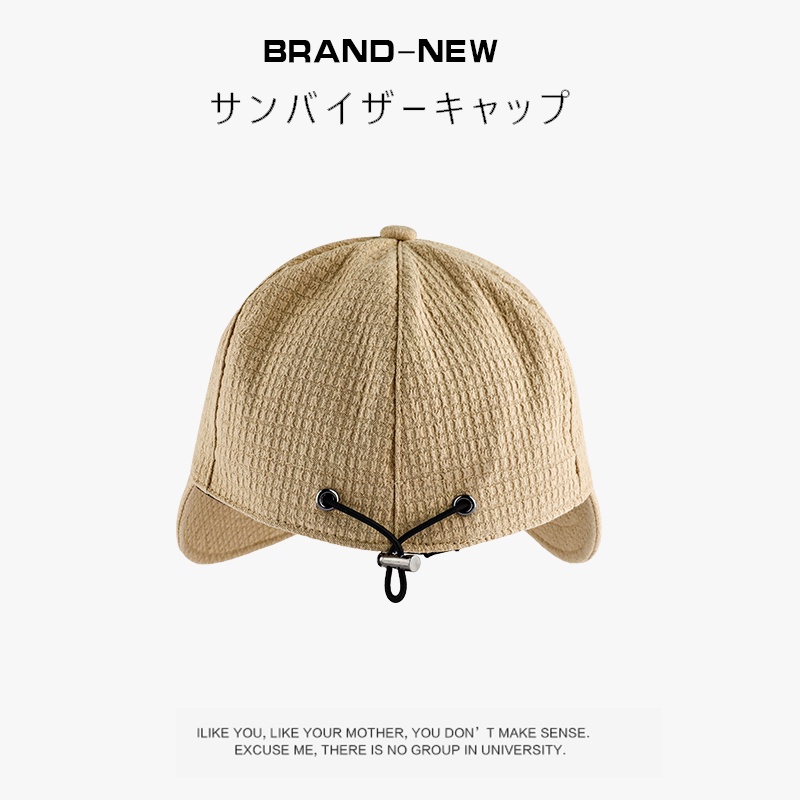 Mũ Tai Bèo Chống Nắng Màu Trơn Che Phủ Khuôn Mặt Dễ Phối Đồ Thời Trang Xuân Thu Cho Nữ