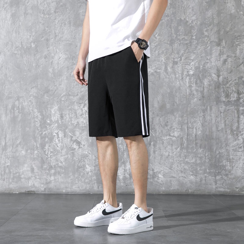Quần Short Thể Thao Nam Dáng Rộng Có Dây Rút Thời Trang Mùa Hè Mới