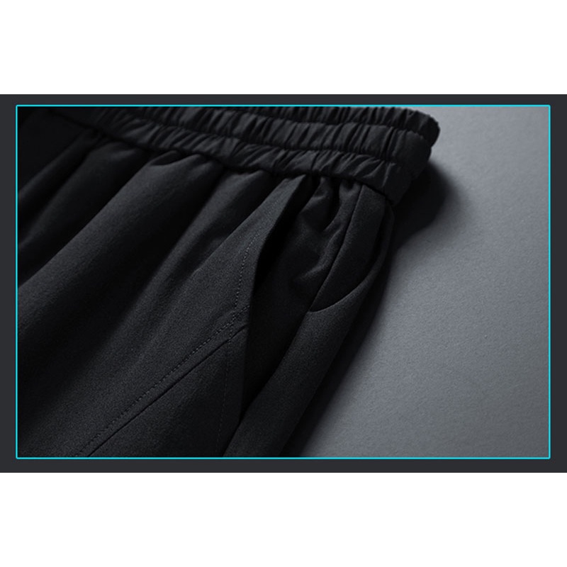 Quần Dài Thể Thao Dây Rút Màu Trơn Thời Trang Mùa Hè Cho Nam