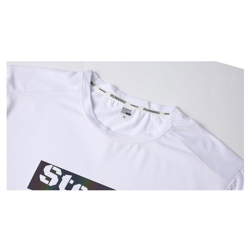 Áo Thun Tay Ngắn Cổ Tròn Thấm Hút Mồ Hôi Thoáng Khí In Hình Thời Trang Mùa Hè Mới Cho Nam