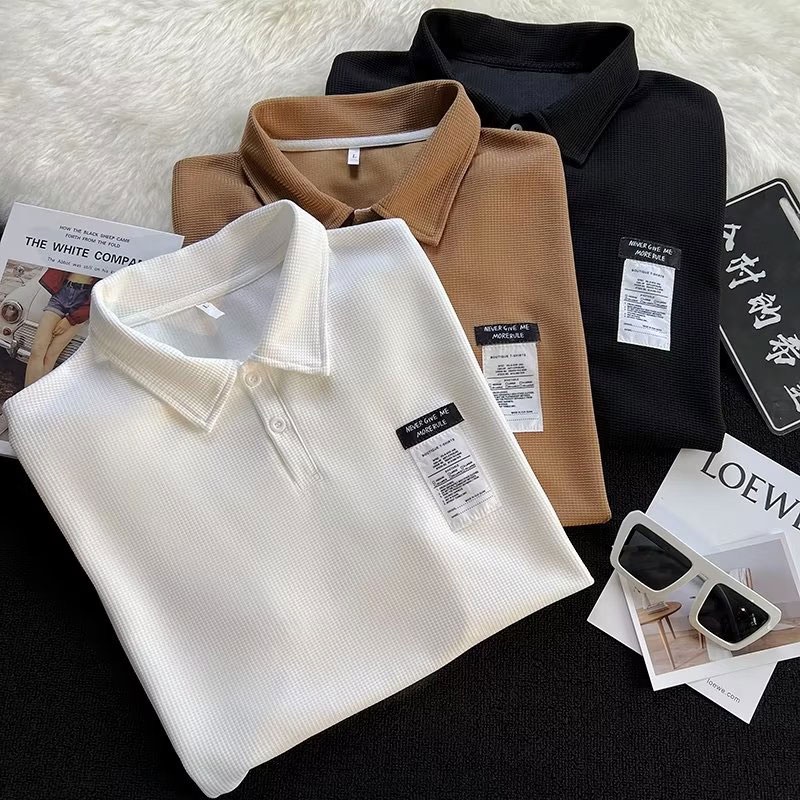 Áo polo Tay Ngắn Dáng Rộng Thời Trang Mùa Hè Cho Nam