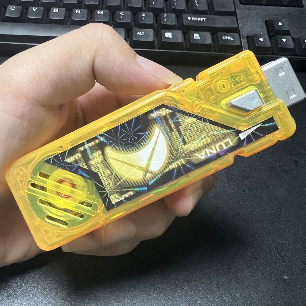 Dx Memory Kamen Rider W Thắt Lưng Hai Mặt Kích Thước LUNA Kim Loại Hoạt Động Tốt Nhất Thương Hiệu Mới