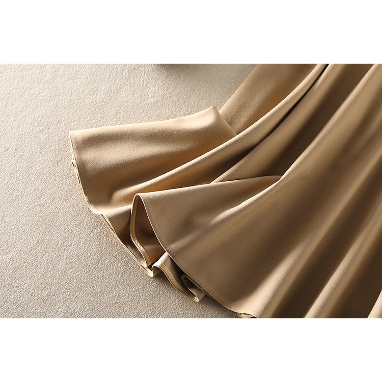 Bán Chạy Nhất Chân Váy Xòe Dài Dáng Chữ A Lưng Cao Mỏng Nhẹ Thời Trang Mùa Hè Mới