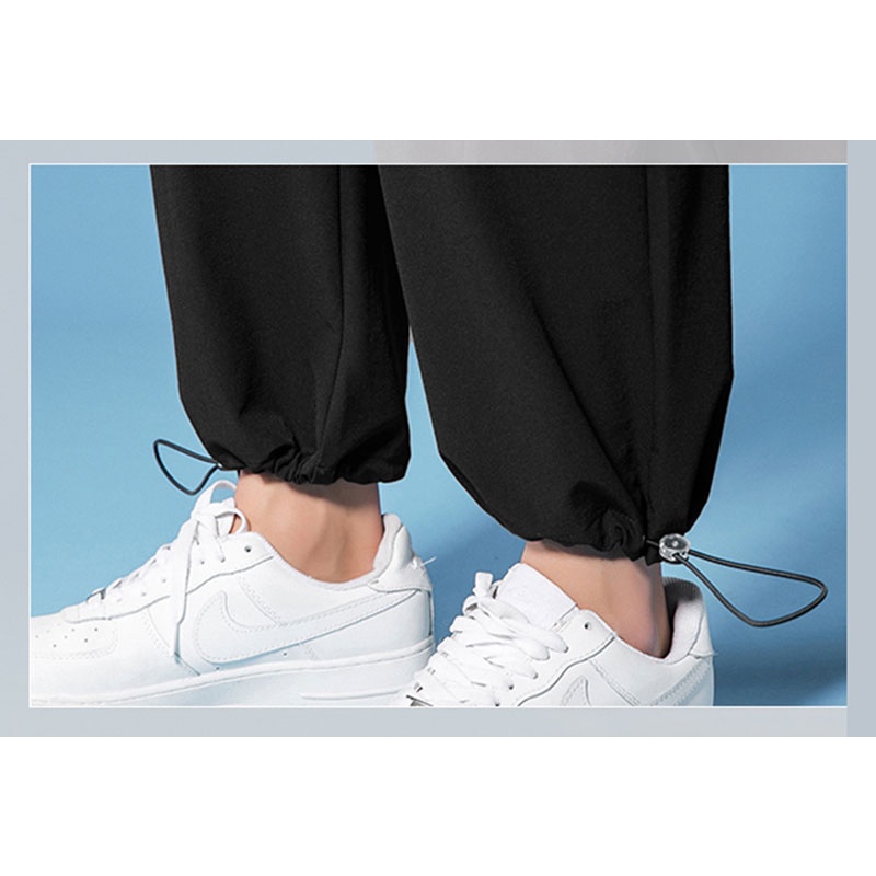 Quần Dài Thể Thao Dáng Rộng Màu Trơn Thời Trang Mùa Hè Giản Dị Dành Cho Nam