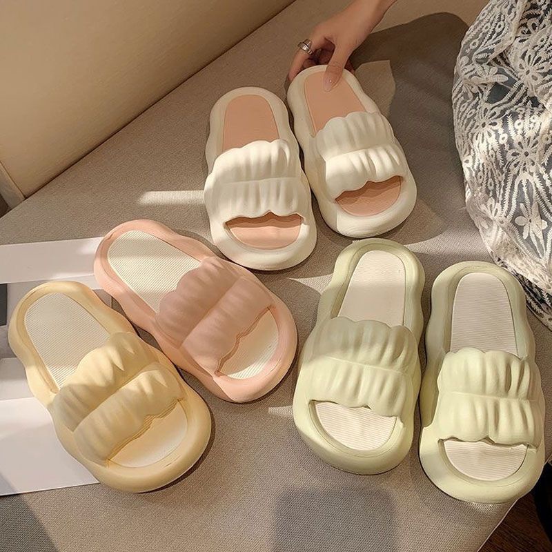 Dép lê nữ mùa hè đế dày chống trượt đáng yêu