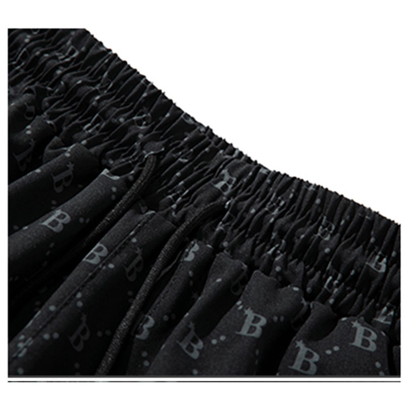 Quần Short Thể Thao Dáng Suông In Họa Tiết Cá Tính Thời Trang Phong Cách Hàn Quốc Cho Nam