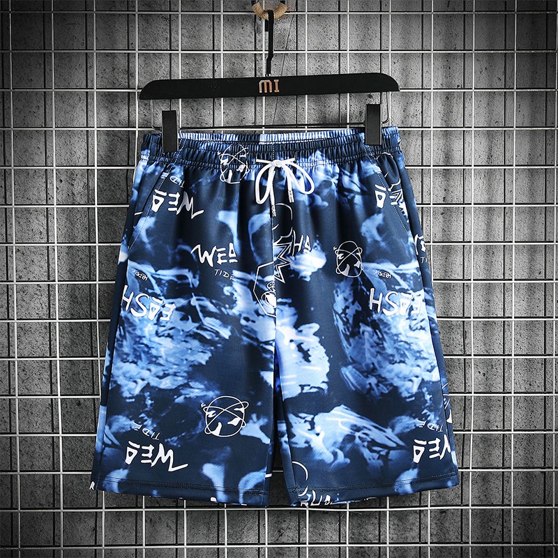 Quần Short Nam Thoáng Khí Mau Khô Thời Trang Mùa Hè Mới