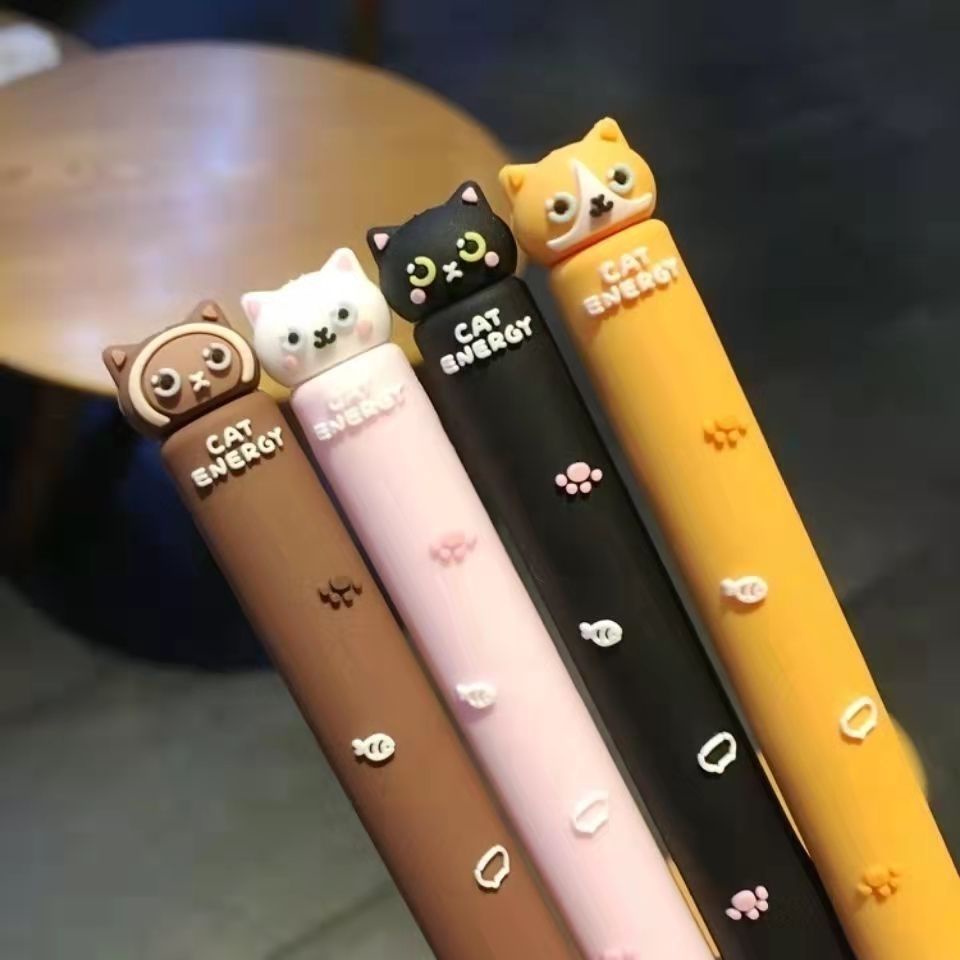 Bàn Chải Đánh Răng Bằng Silicon Giá Trị Cao Hình Mèo kitty Dễ Thương Cho Nữ Sinh