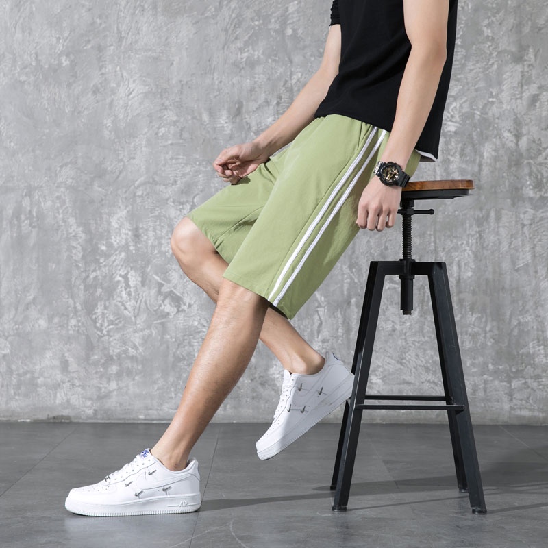 Quần Short Thể Thao Nam Dáng Rộng Có Dây Rút Thời Trang Mùa Hè Mới