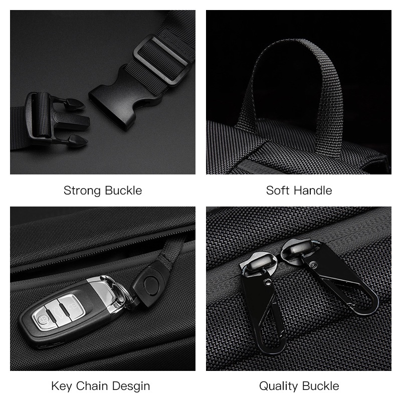 Túi Đeo Hông Chống Thấm Nước Thời Trang Cho Nam