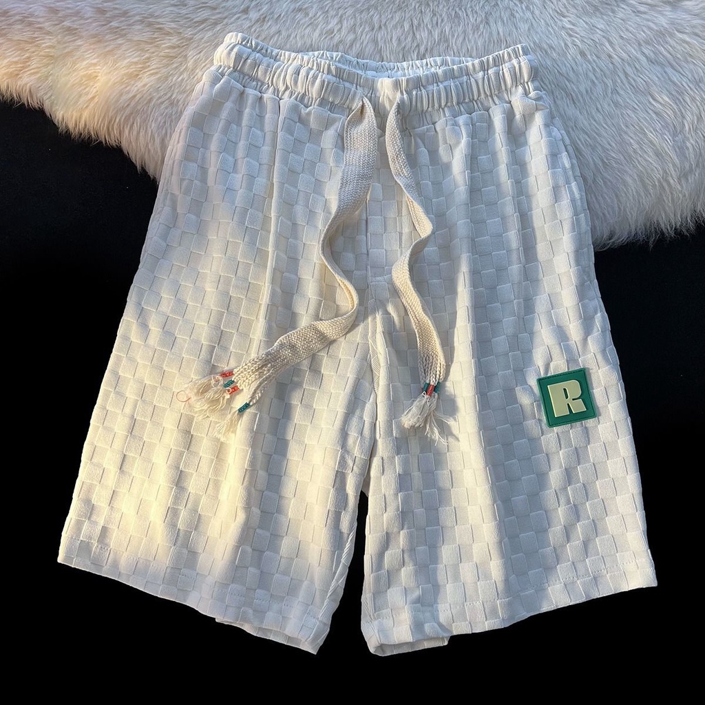 Jiashucheng Quần Short Lưng Cao Ống Rộng Thời Trang Cho Nữ Sinh