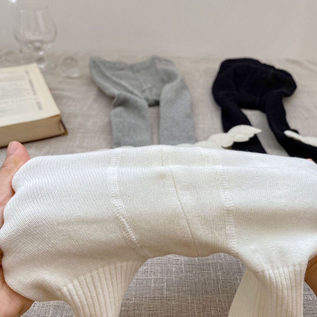 Quần Tất Mỏng Đính Cánh Thiên Thần Dễ Thương Cho Bé