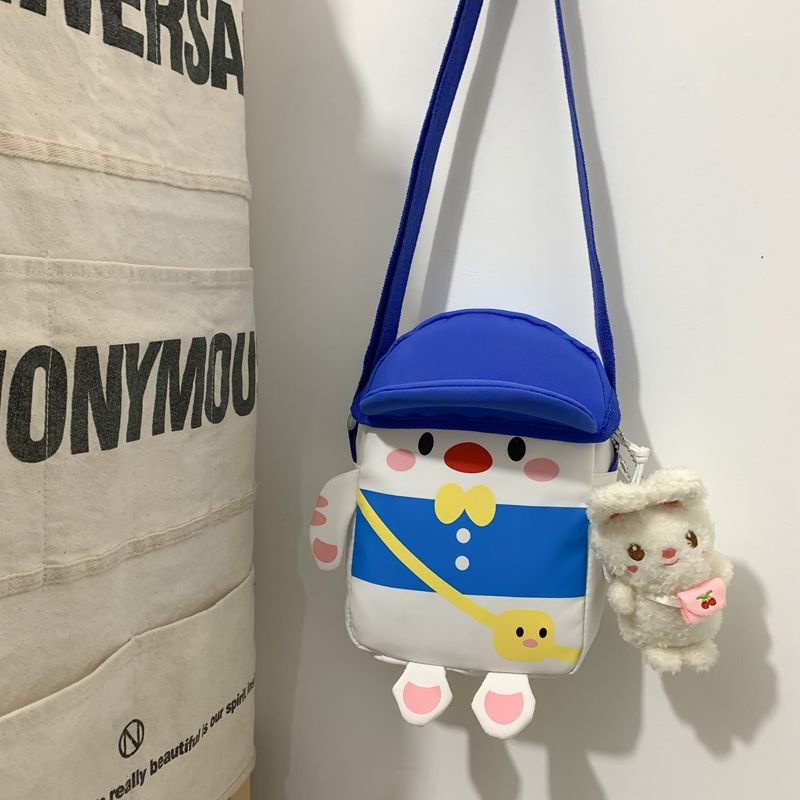 Túi Đeo Vai Nhỏ Bằng Vải nylon Phong Cách Mới 2023 Dễ Phối Đồ Dành Cho Bé Trai Bé Gái mob