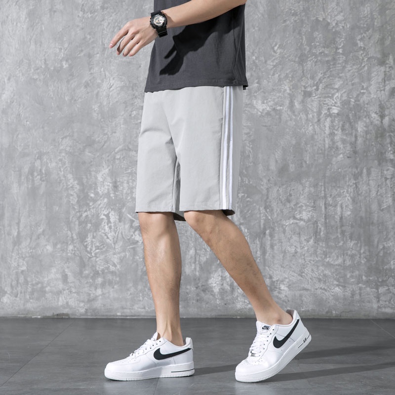 Quần Short Thể Thao Nam Dáng Rộng Có Dây Rút Thời Trang Mùa Hè Mới