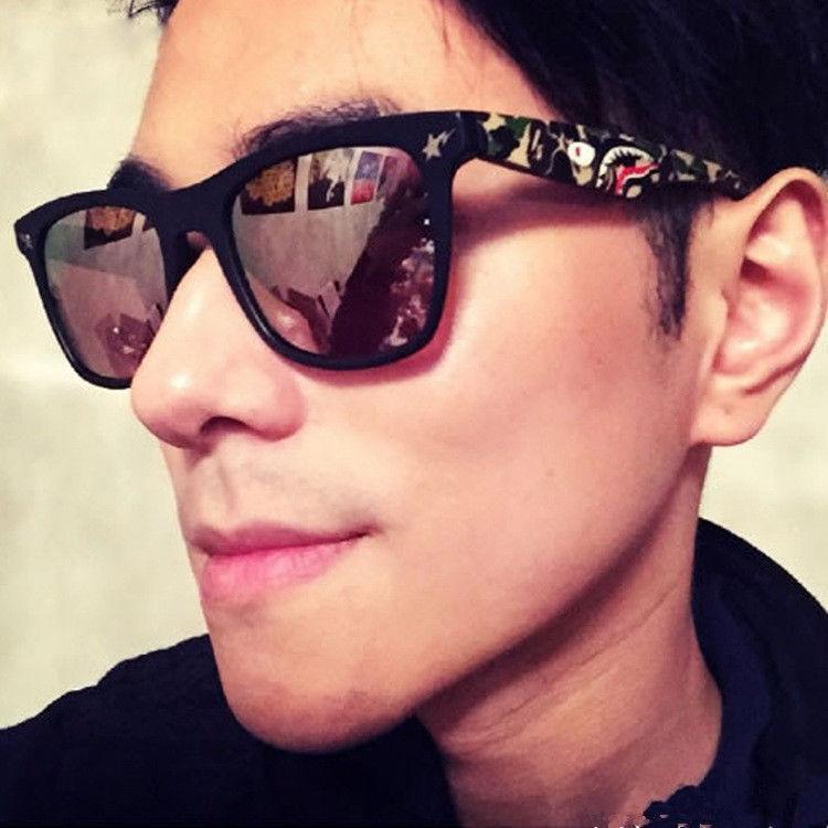 Kính Mát Thời Trang Harajuku Đường Phố Họa Tiết Rằn Ri Ba Chiều Mẫu Mới 2020