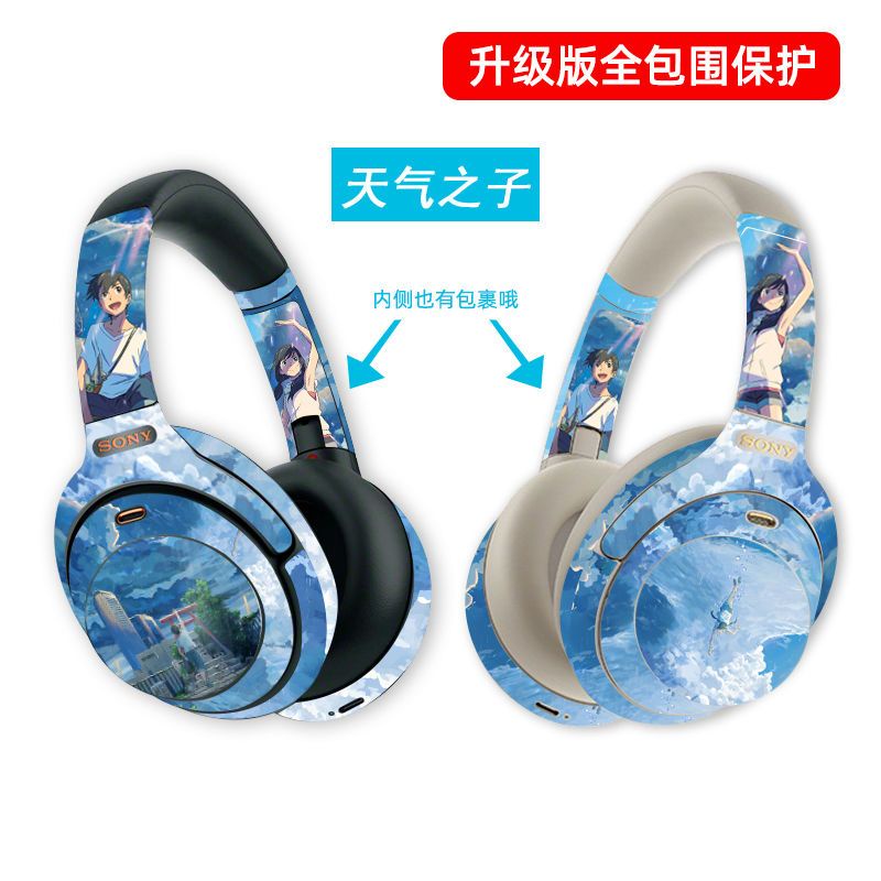 Miếng Dán Bọt Biển Họa Tiết Ngôi Sao Cho Tai Nghe Sony Wh1000xm3 XM4