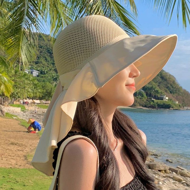 Mũ Tai Bèo Thoáng Khí Đính Nơ Thời Trang Mới 2023# Mũ Rộng Vành Che Nắng Đi Biển Thời Trang Mùa Hè