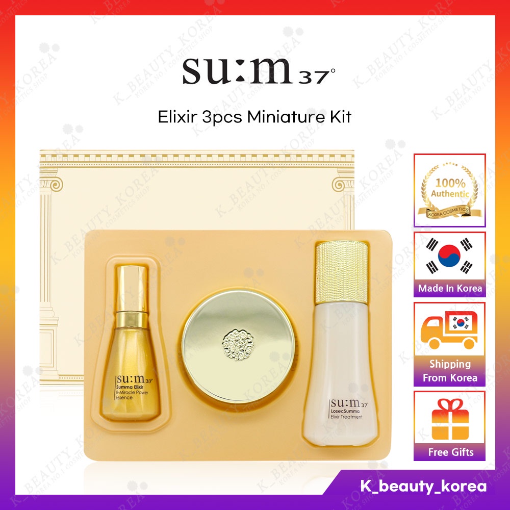 SUM37 Losec Summa Elixir Bộ 3 Sản Phẩm Chăm Sóc Da